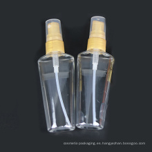 Botella de perfume plástica del espray de la bomba del pequeño claro superventas (PB13)